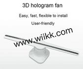 SD Card Content Upload Led Advertising Fan , 3d Hologram Projection Machine