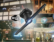 High Resolution Hologram Video Projector , 3d Spinning Led Display Support Wifi