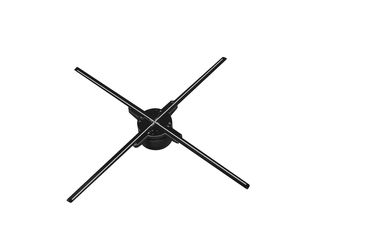 2020 LED Hologram Fan Advertising Display With High Resolution APP Control 65CM Z3 model
