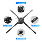 Wifi Remote Control 65w Holographic 3D Led Fan Display