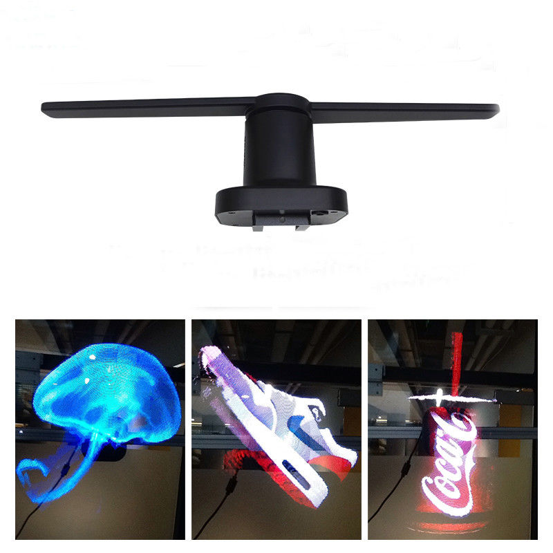 150° Viewing Angle Floating Hologram Display , 43CM Size 3d Hologram Screen